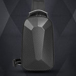 Load image into Gallery viewer, Men's Shoulder Messenger Multi-functional Fashion Leisure Crossbody Hard Shell Chest Bag