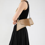 Load image into Gallery viewer, Stone Pattern Twisted Tabby Square Pouch