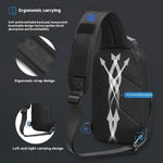 Load image into Gallery viewer, Men's Shoulder Messenger Multi-functional Fashion Leisure Crossbody Hard Shell Chest Bag