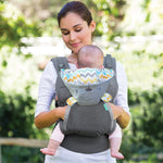 Load image into Gallery viewer, 4-in-1 All-Season Double-Shoulder Baby Carrier with Saliva Towel