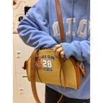 Load image into Gallery viewer, New American Retro Three-dimensional Half Round Bag