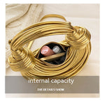 Load image into Gallery viewer, Instafamous Metal Noodles Evening Bag Fashion Shiny Surface