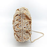 Load image into Gallery viewer, Hollow Rose Diamond Dinner Bag