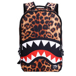 Load image into Gallery viewer, Cool Shark Canvas Backpack