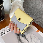 Load image into Gallery viewer, Women's Short Cowhide Three Fold Wallet