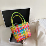 Load image into Gallery viewer, Cargo tote Basket Bag
