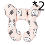 Load image into Gallery viewer, Protective Baby Pillows Travel Car U-shaped Support Cushion