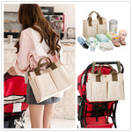 Load image into Gallery viewer, Canvas Mommy Tote Bag