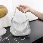 Load image into Gallery viewer, Pearl Special Imitation Diamond Handbag Party Bag
