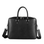 Load image into Gallery viewer, Men's Real-leather Handbag Double Zipper Cattlehide Leather Fashion