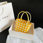 Load image into Gallery viewer, Cargo tote Basket Bag