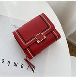 Load image into Gallery viewer, Women's Embroidery Thread Short Multi Card Slot Clutch