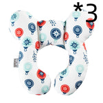 Load image into Gallery viewer, Protective Baby Pillows Travel Car U-shaped Support Cushion