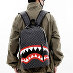 Load image into Gallery viewer, Shark Backpack Business Large Capacity Men