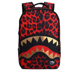 Load image into Gallery viewer, Cool Shark Canvas Backpack