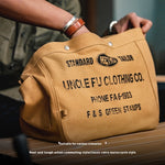 Load image into Gallery viewer, Retro Large Capacity Crossbody Newsboy Bag Letter Canvas Message Bag