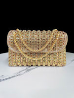 Load image into Gallery viewer, Full Diamond Handbag European And American Retro