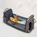 Load image into Gallery viewer, USB Charging Baby Bed Backpack