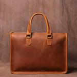 Load image into Gallery viewer, Men's Bag Crazy Horse Leather Briefcase For Laptop