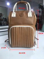 Load image into Gallery viewer, Men's Large Capacity Leather Backpack
