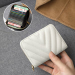 Load image into Gallery viewer, Multiple Card Slots Wallet Niche Card Holder Female