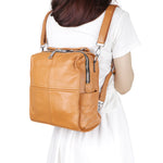 Load image into Gallery viewer, Commuter Hand-carrying Genuine Leather Women's Backpack First Layer Cowhide