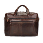 Load image into Gallery viewer, Leather Handbag Briefcase Napa Leather Comfortable Texture Men's Real-leather Bag