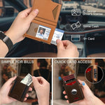 Load image into Gallery viewer, Anti-theft Brush Aluminum Alloy Card Bag