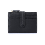 Load image into Gallery viewer, Women Short Wallets PU Leather Plaid Female Purses Solid Card Holder Wallet Fashion Woman Small Wallet With Coin Purse