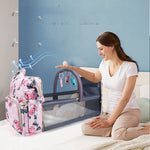 Load image into Gallery viewer, Mosquito Proof Mommy Bag With Large Capacity Folding