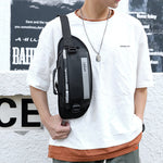 Load image into Gallery viewer, Reflective Waist Bags Men Crossbody Bag Pack For Travel Walking Running Hiking Cycling