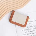 Load image into Gallery viewer, Women's Card Bag Canvas Thousand Bird Grid