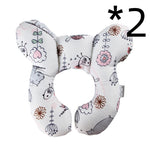 Load image into Gallery viewer, Protective Baby Pillows Travel Car U-shaped Support Cushion