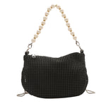 Load image into Gallery viewer, Pearl Special Imitation Diamond Handbag Party Bag
