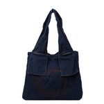 Load image into Gallery viewer, Denim Retro Women's Shoulder Bag Large Capacity Handbag