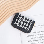 Load image into Gallery viewer, Women's Card Bag Canvas Thousand Bird Grid