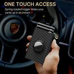 Load image into Gallery viewer, Men's Ultra-thin Smart Wallet Card Clamp
