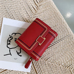 Load image into Gallery viewer, Women's Embroidery Thread Short Multi Card Slot Clutch