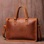 Load image into Gallery viewer, Men's Bag Crazy Horse Leather Briefcase For Laptop