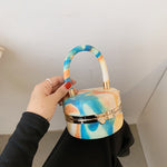 Load image into Gallery viewer, Summer Candy Color Mini Ins Wide Shoulder Strap Crossbody Portable Shoulder Bag
