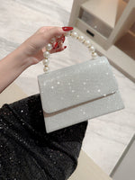 Load image into Gallery viewer, Women&#39;s Rhinestone Banquet With Evening Dress Small Bag
