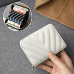 Load image into Gallery viewer, Multiple Card Slots Wallet Niche Card Holder Female
