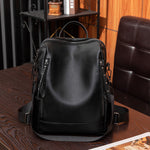 Load image into Gallery viewer, Trendy Backpack Women&#39;s Fashionable PU Soft Leather
