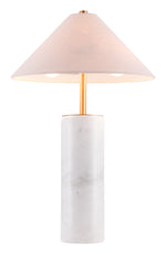 Load image into Gallery viewer, Ciara Table Lamp Beige &amp; White
