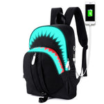 Load image into Gallery viewer, Shark Backpack with LED
