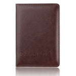 Load image into Gallery viewer, Passport Holder Leather Ticket Holder High-end Passport Book
