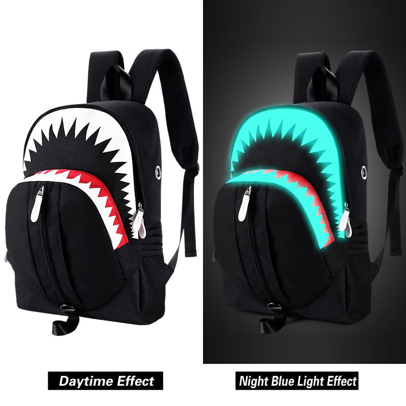Shark Backpack with LED