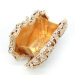 Load image into Gallery viewer, Hollow Rose Diamond Dinner Bag
