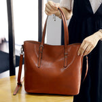 Load image into Gallery viewer, Capacity Shoulder Women&#39;s Big Bags Simple Women&#39;s Versatile Handbag
