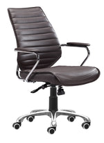 Load image into Gallery viewer, Enterprise Low Back Office Chair Espresso
